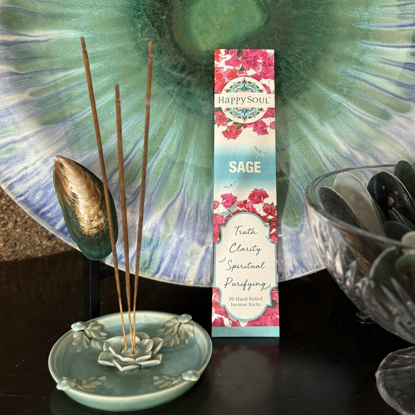 Happy Soul Sage  Incense Stick: Truth, Clarity, Spiritual, Purifying