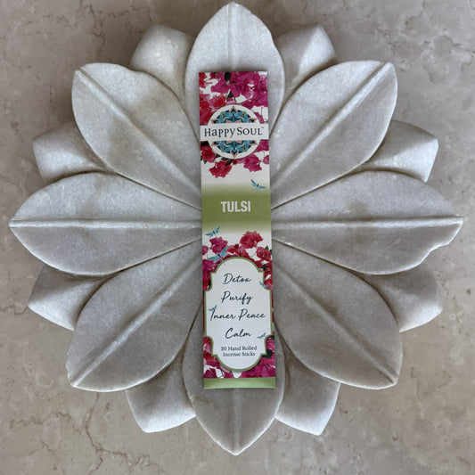 Happy Soul Tulsi  Incense Stick: Detox, Purify, Calm, Inner Peace