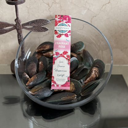 Happy Soul Fragrant Rose Incense Stick : Love, Desire, Happiness, Uplift