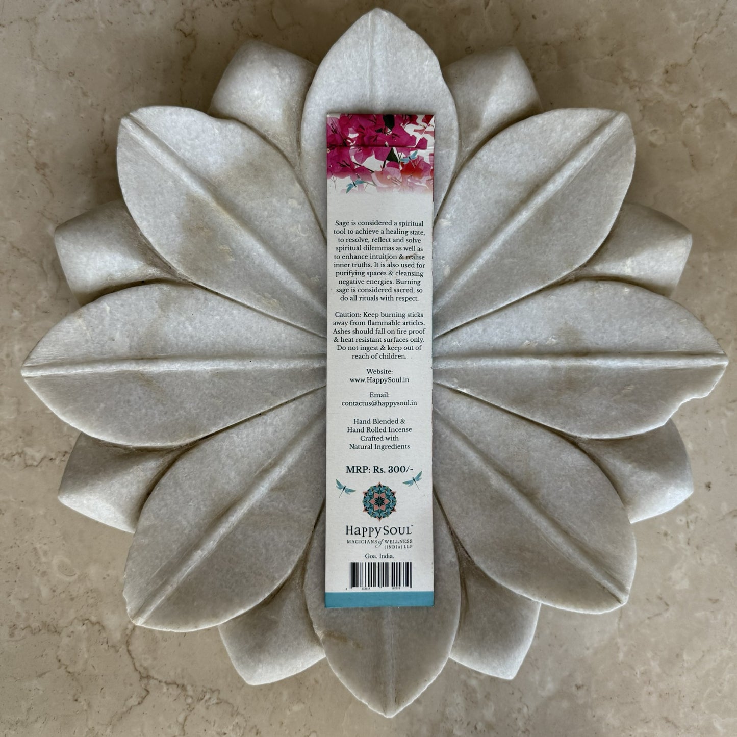 Happy Soul Sage  Incense Stick: Truth, Clarity, Spiritual, Purifying